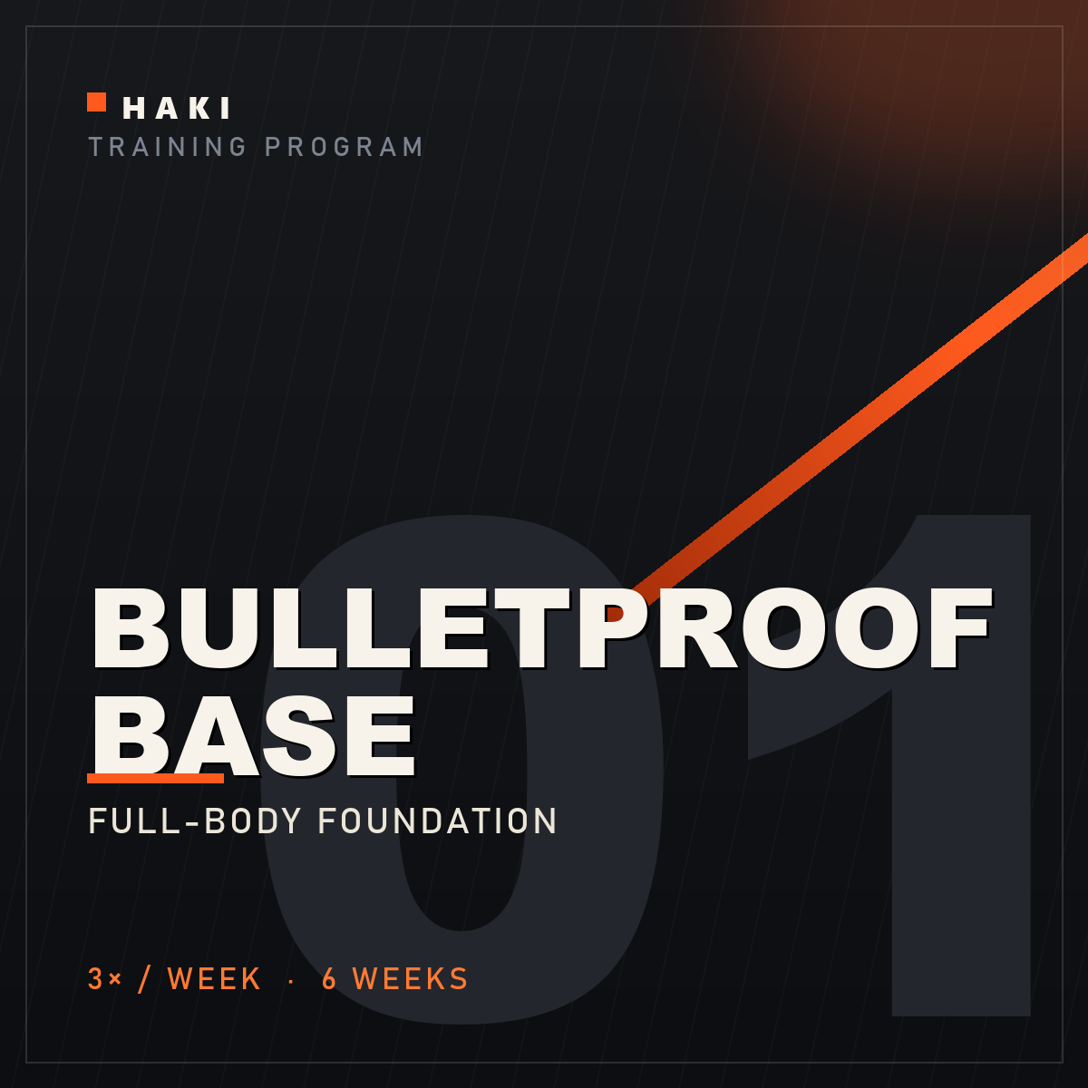 Bulletproof Base training program cover